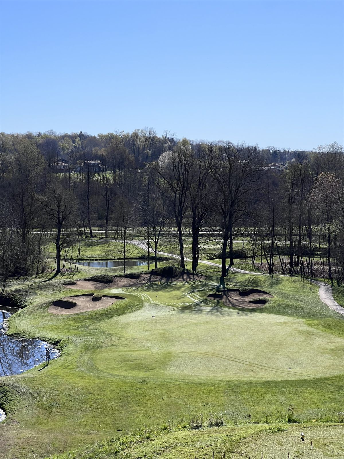 Un green du Golf Club Bogogno, au Piémont